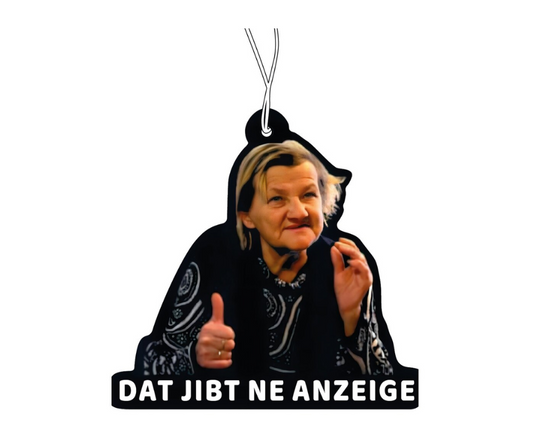 Karin Ritter Dat jibt ne Anzeige! Duftbaum / Lufterfrischer