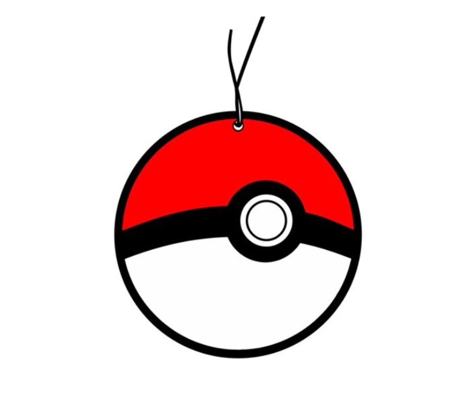 Pokemon Pokeball Duftbaum / Lufterfrischer