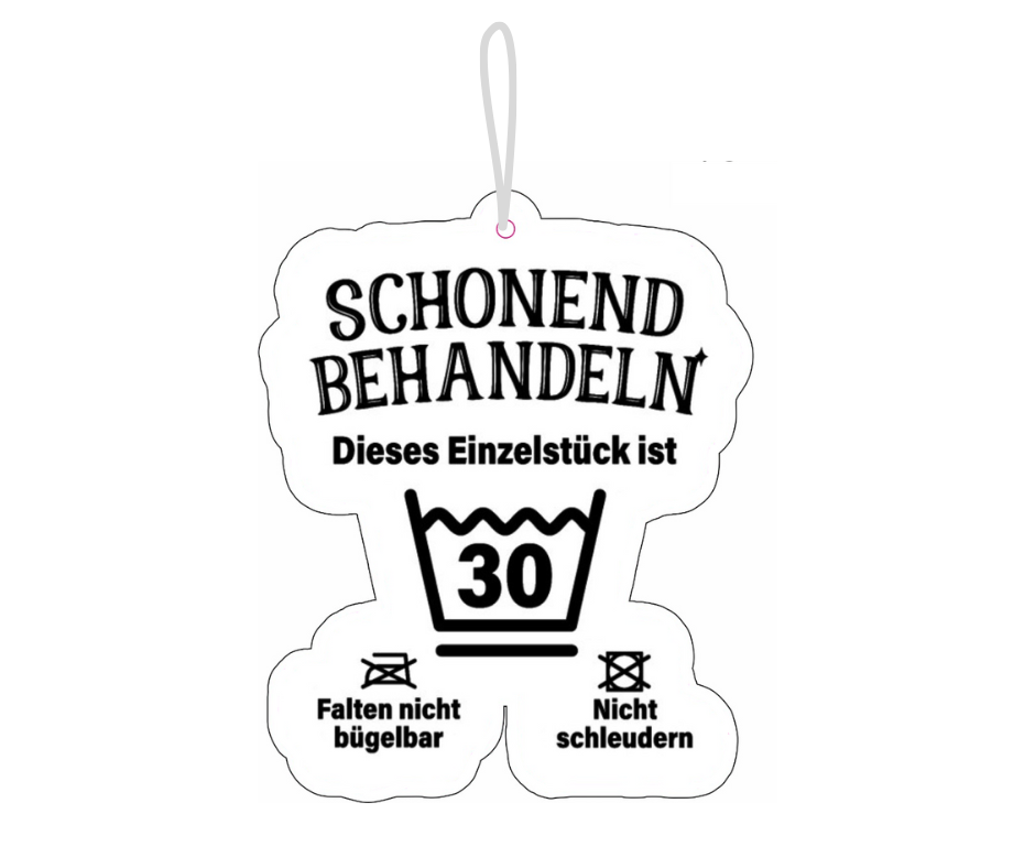 Schonend Behandeln Duftbaum / Lufterfrischer