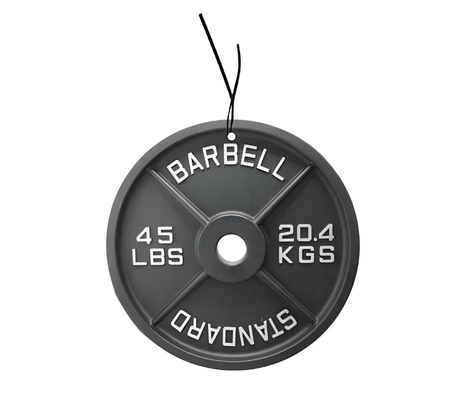 Hantel Barbell Duftbaum / Lufterfrischer