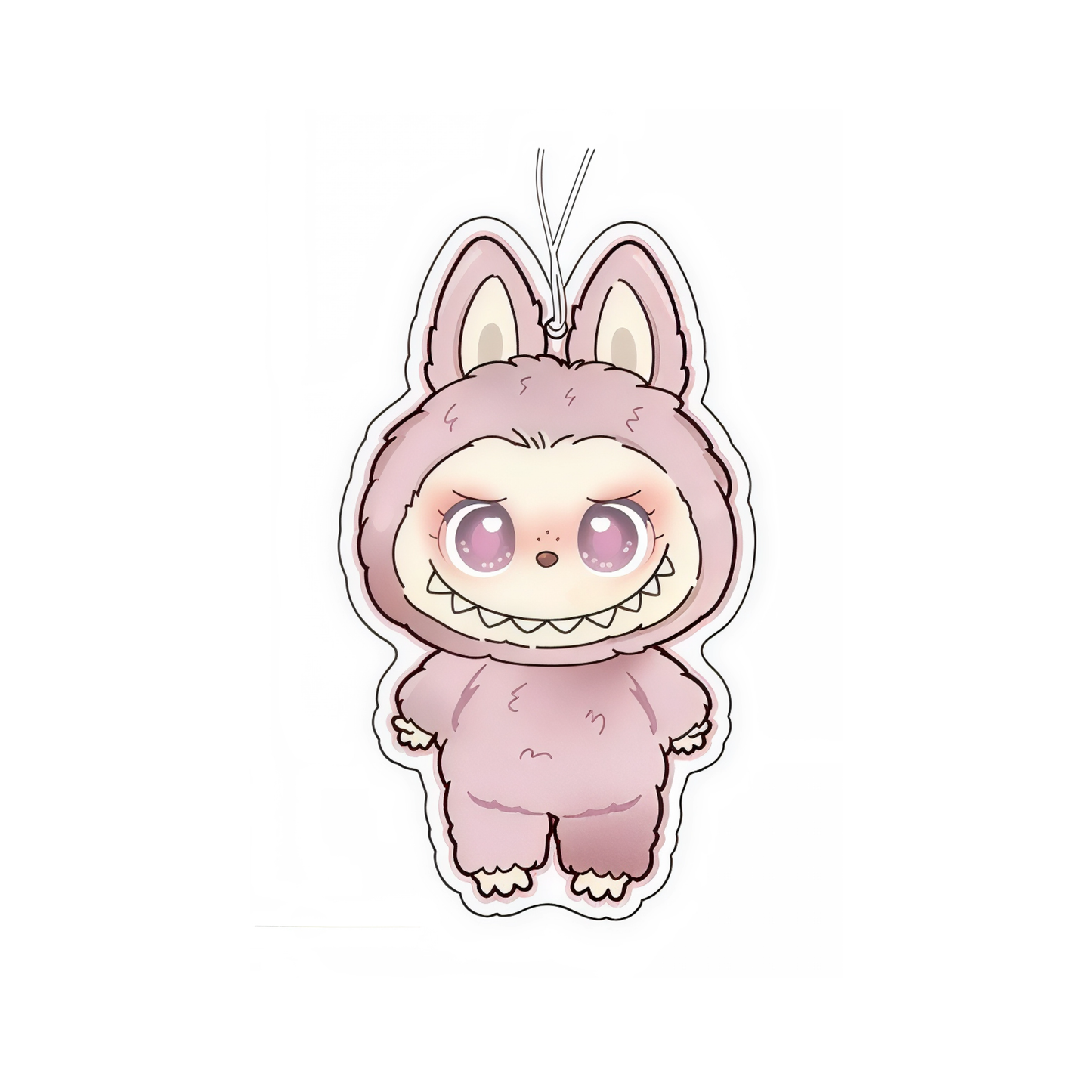 Labubu Duftbaum rosa Cute Edition Auto Lufterfrischer