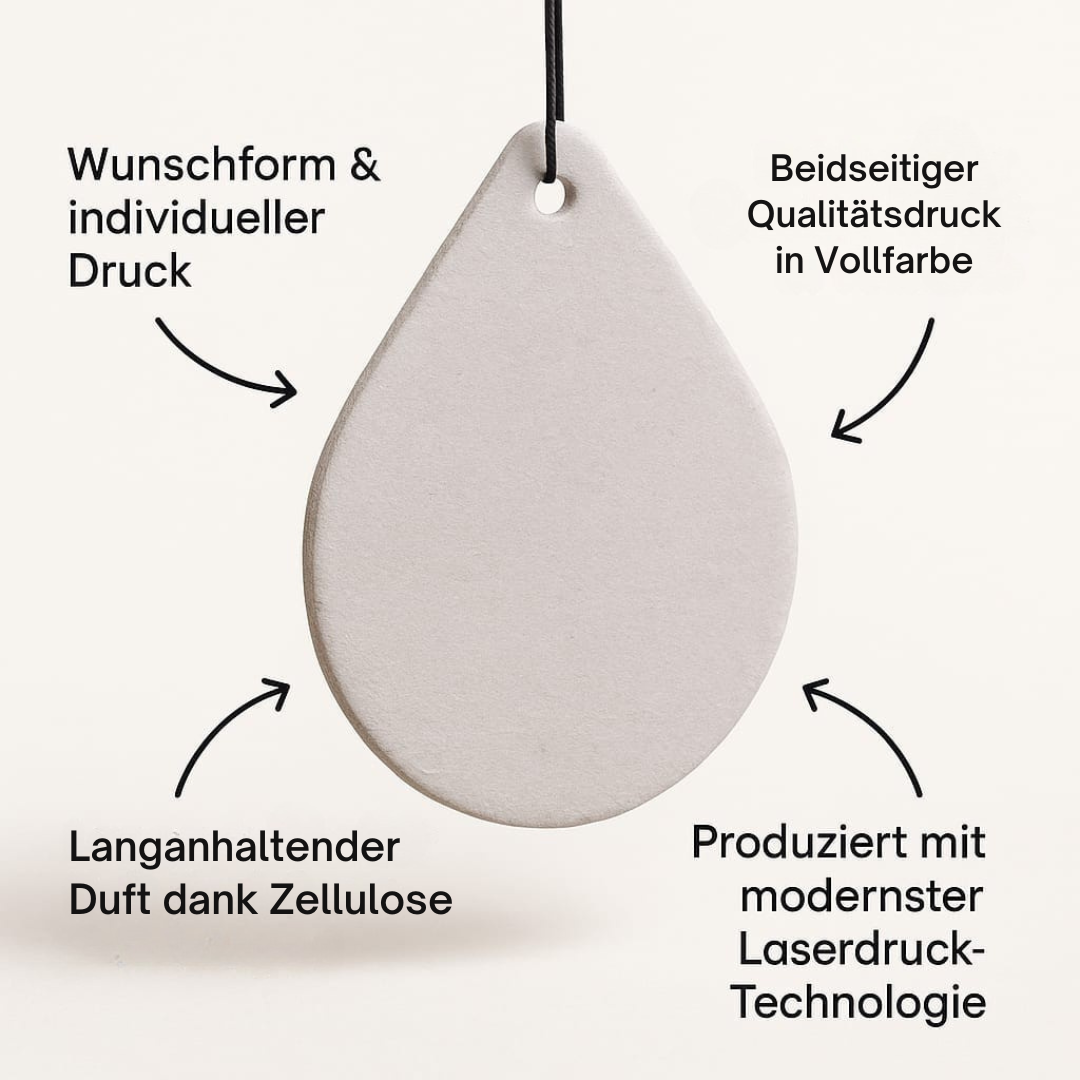 Personalisierte Duftbäume / Duftbaum mit Logo
