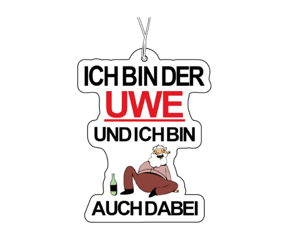 Ich bin der Uwe Duftbaum / Lufterfrischer
