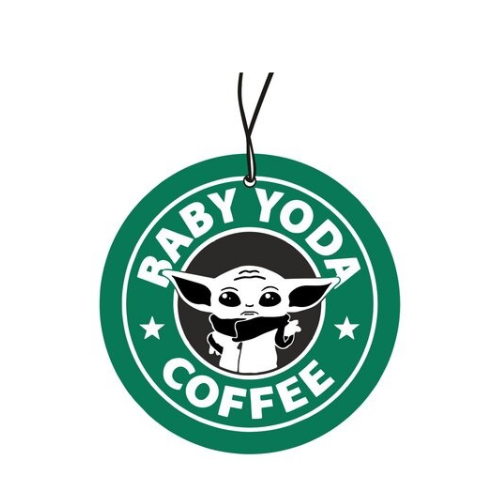 Baby Yoda Coffee Duftbaum / Lufterfrischer