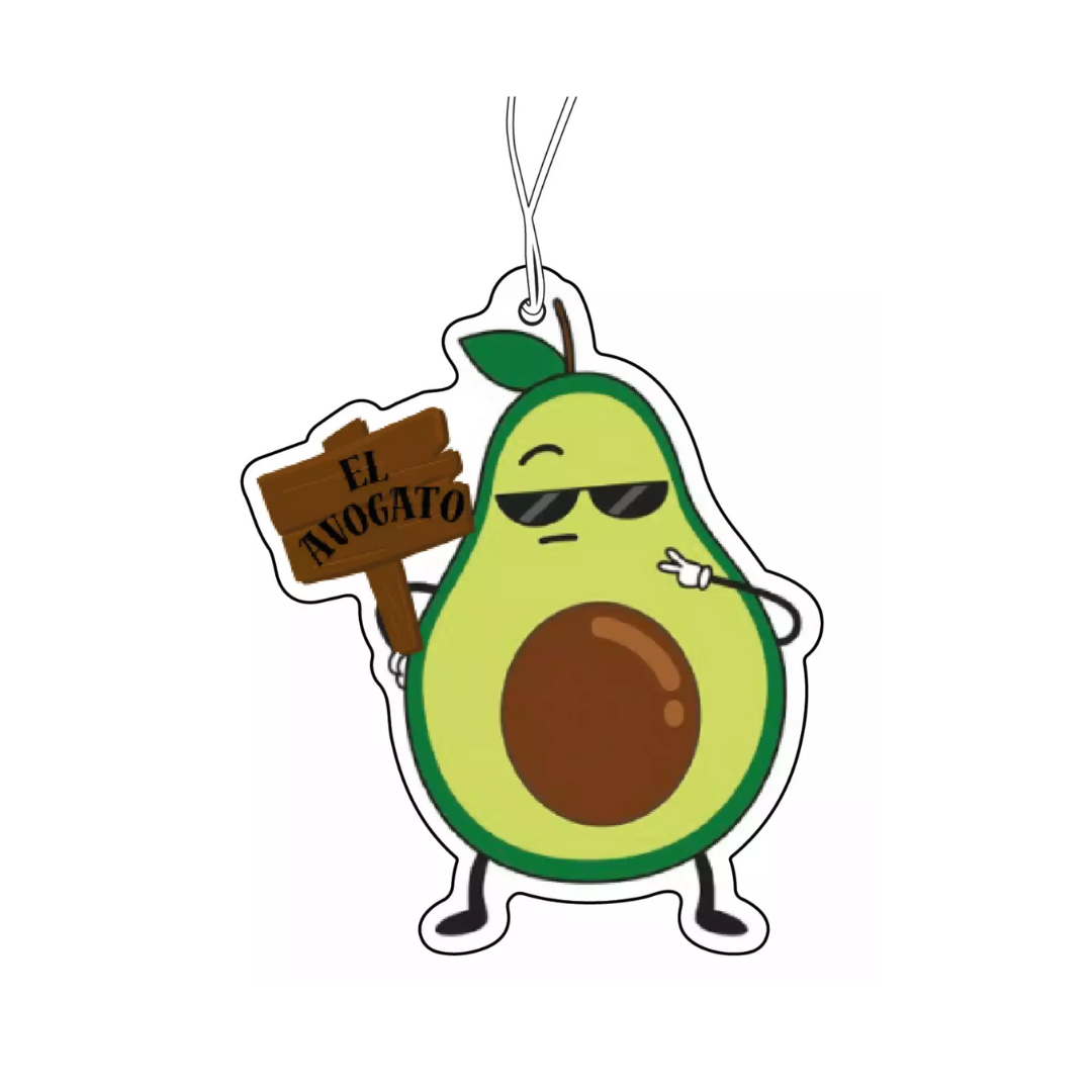 El Avocado Duftbaum Auto Lufterfrischer Avogato Figur