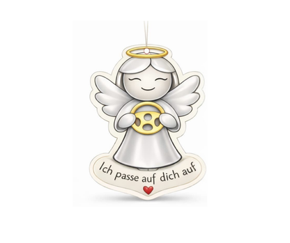 Duftbaum Schutzengel Ich passe auf dich auf – Auto Lufterfrischer & Geschenkidee