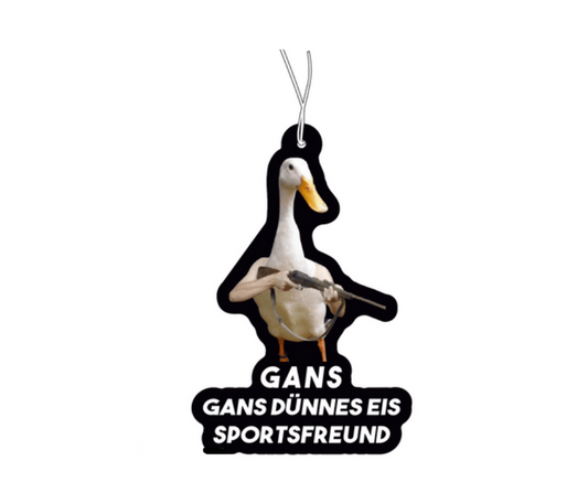 Gans Dünnes Eis Sportfreund Duftbaum / Lufterfrischer