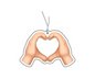 Herz Emoji Duftbaum / Lufterfrischer