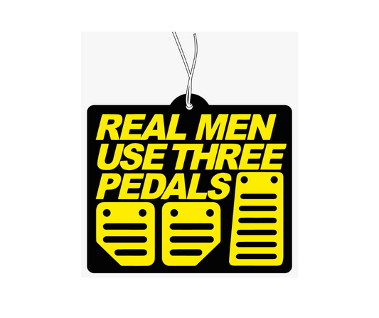 Real Men Use Three Pedals Duftabum / Lufterfrischer