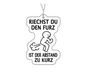 Riechst du den Furz Duftbaum / Lufterfrischer