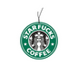Starfucks Coffee Duftbaum / Lufterfrischer